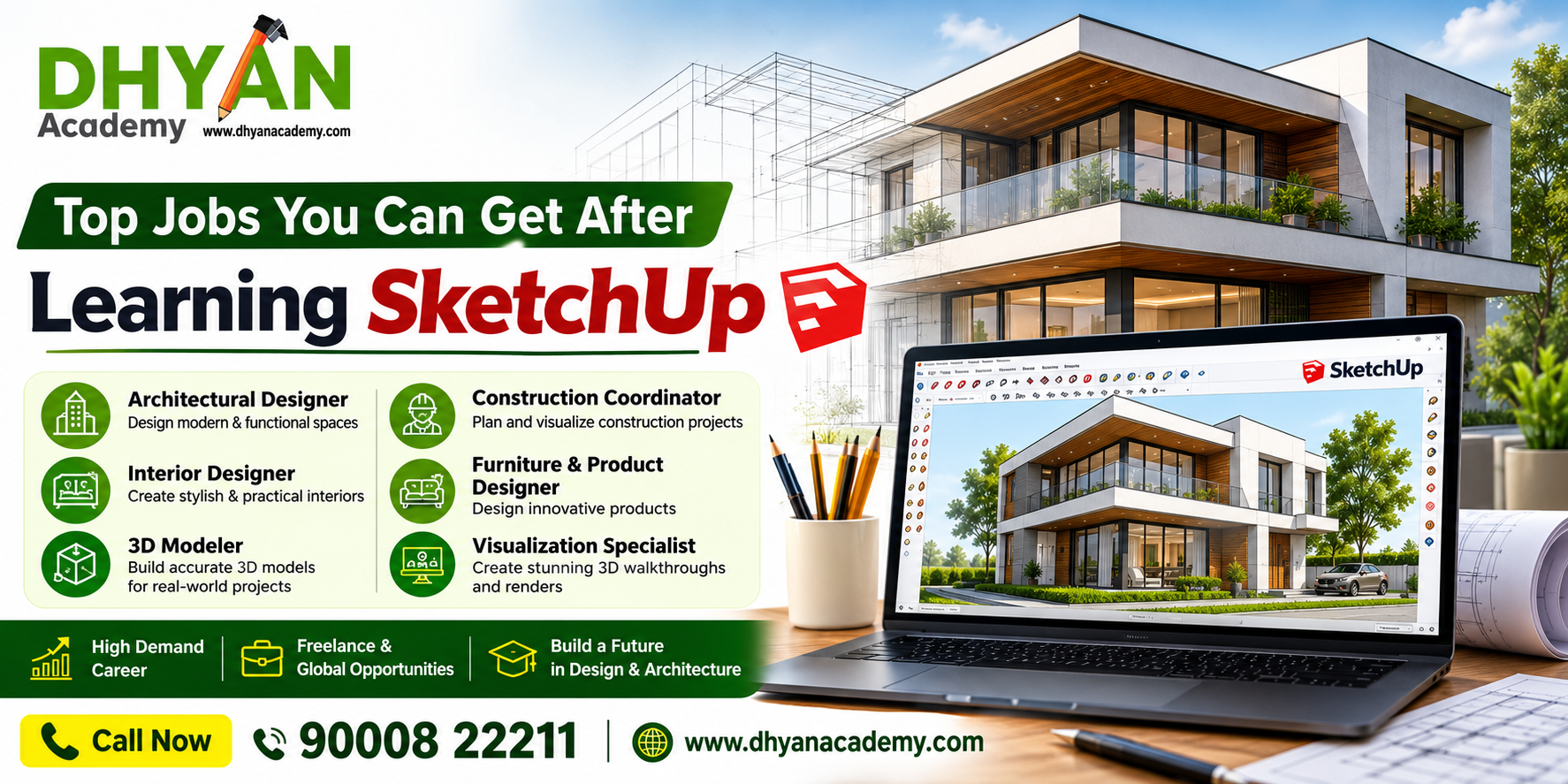 Top Jobs You Can Get After Learning SketchUp